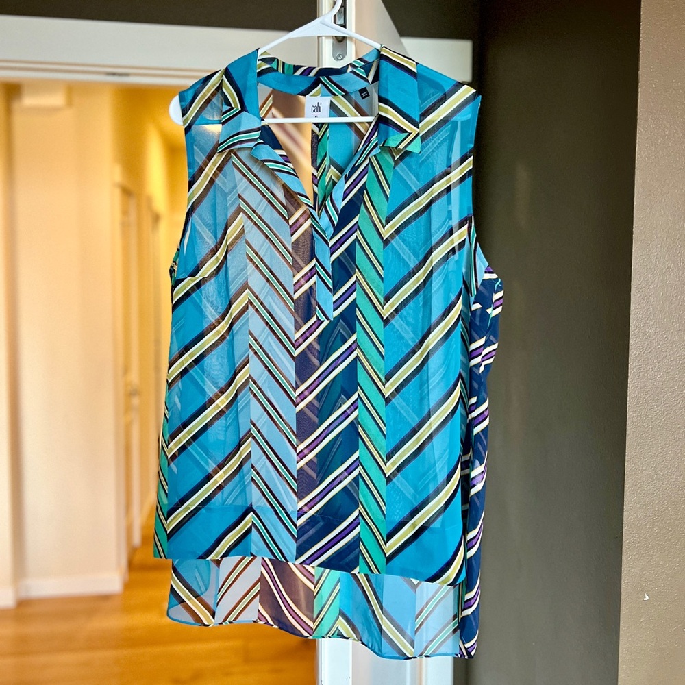 Cabi sleeveless blouse